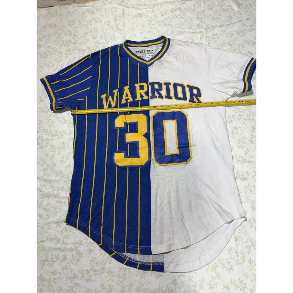 Evolution In Design Golden State Warriors #30 Split Jersey Tee